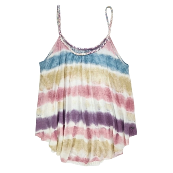 American Eagle Outfitters Tops - American Eagle Outfitters Soft & Sexy Braided Tie Dye Tank Top Size Extra Small